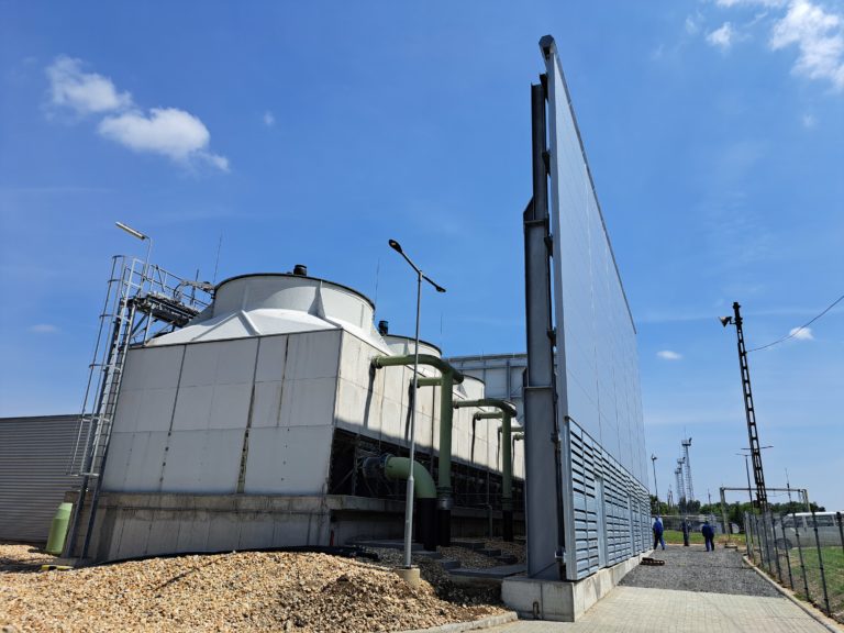 Linde Gáz Magyarország Zrt.- Hűtőtorony zajcsökkentése - Utána