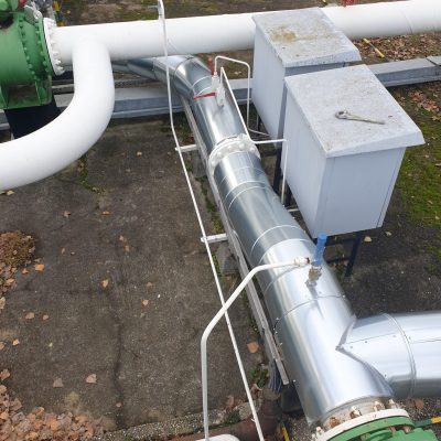 MOL - Szajol csővezeték hangszigetelése
